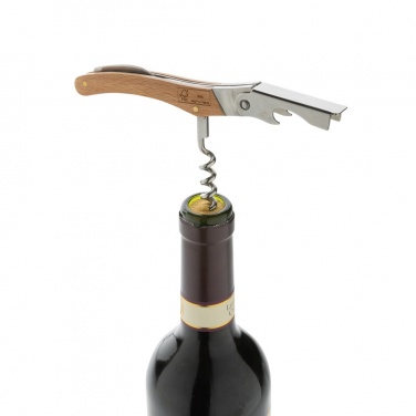 Logo trade advertising product photo of: Wooden Corkscrew