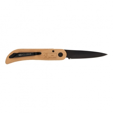 Logotrade corporate gift image of: Nemus Luxury Wooden knife with lock