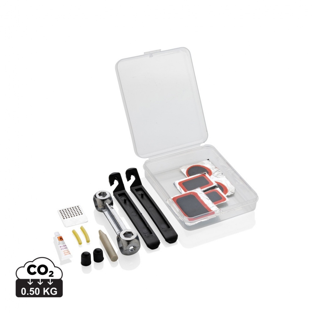 Logo trade promotional giveaways image of: Bike repair kit compact