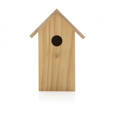 Logotrade promotional product picture of: Wooden birdhouse