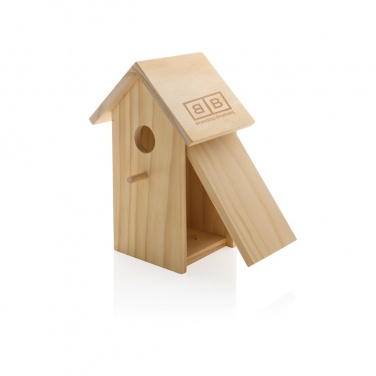 Logotrade promotional merchandise picture of: Wooden birdhouse