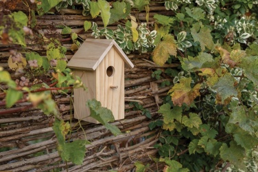 Logo trade corporate gift photo of: Wooden birdhouse