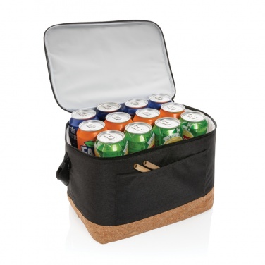 Logo trade promotional product photo of: Impact AWARE™ XL RPET two tone cooler bag with cork detail