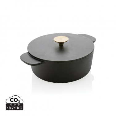 Logo trade advertising products picture of: Ukiyo cast iron pan medium