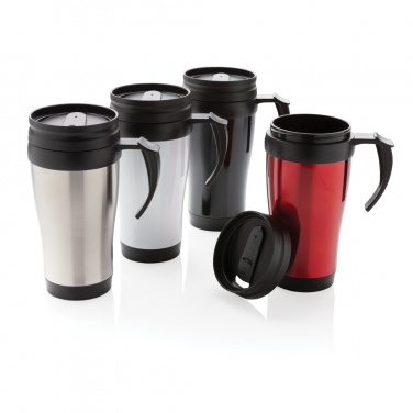 Logo trade promotional products image of: Stainless steel mug