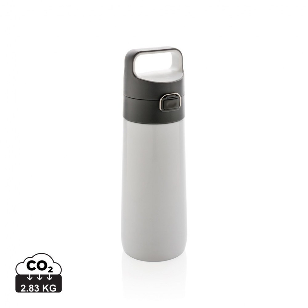 Logo trade promotional merchandise picture of: Hydrate leak proof lockable vacuum bottle