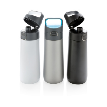 Logo trade promotional giveaways image of: Hydrate leak proof lockable vacuum bottle