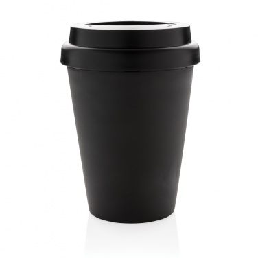 Logotrade promotional giveaway picture of: Reusable double wall coffee cup 300ml