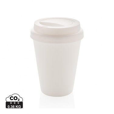 Logo trade promotional products picture of: Reusable double wall coffee cup 300ml