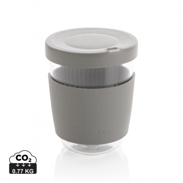 Logotrade corporate gift picture of: Ukiyo borosilicate glass with silicone lid and sleeve