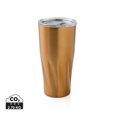 Logo trade promotional giveaways image of: Copper vacuum insulated tumbler