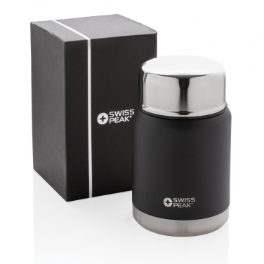 Logo trade corporate gifts image of: Swiss Peak Elite copper vacuum food container