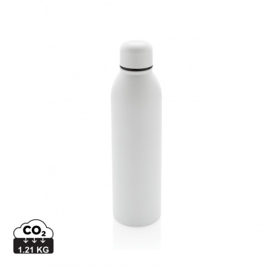 Logo trade advertising products picture of: RCS Recycled stainless steel vacuum bottle 500ML