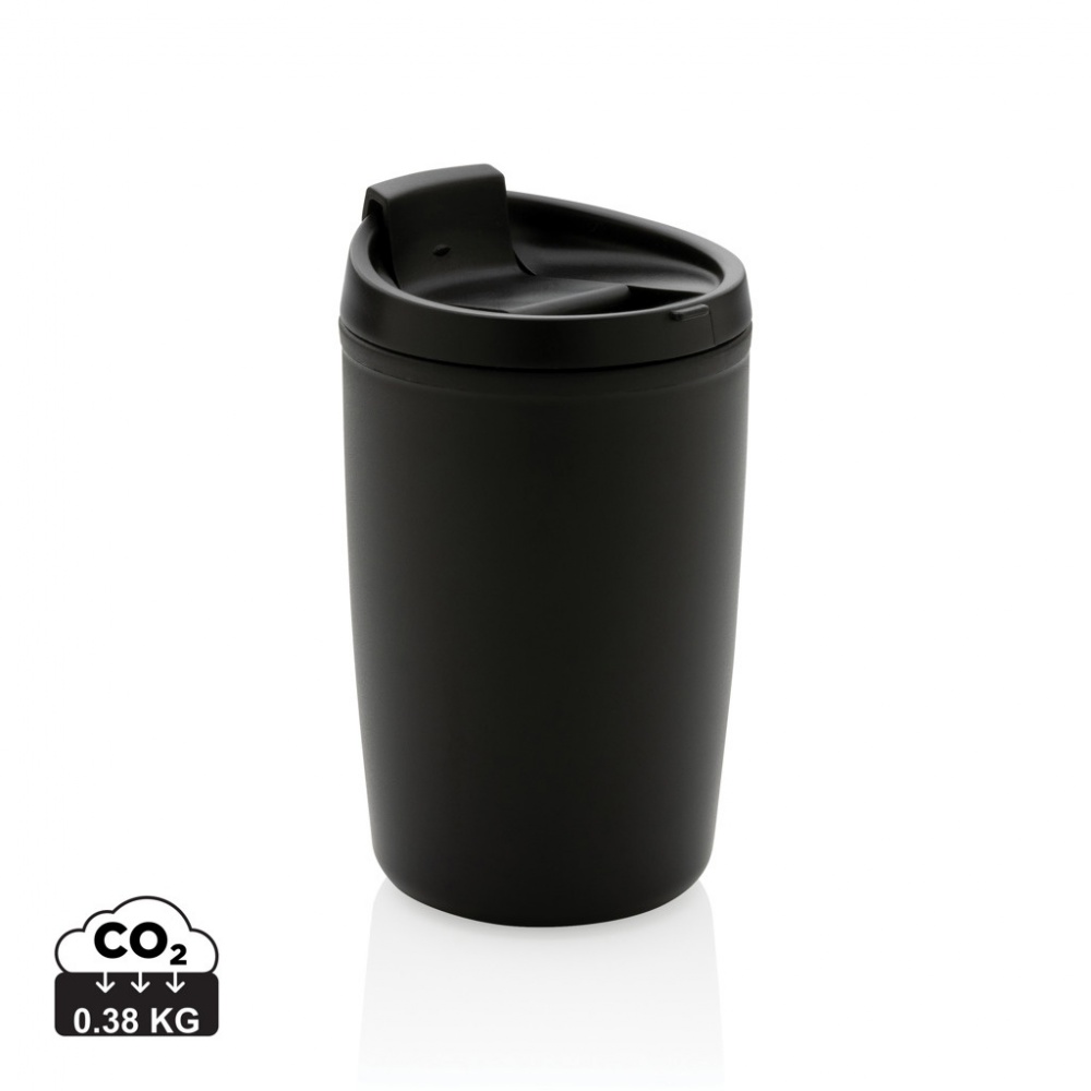 Logo trade promotional merchandise image of: GRS Recycled PP tumbler with flip lid