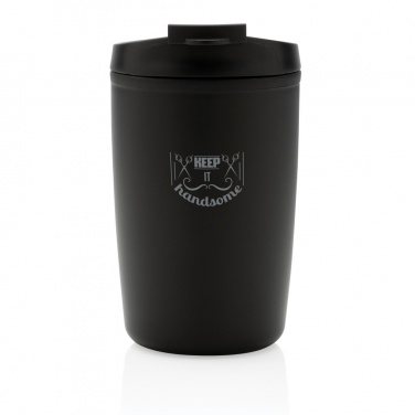 Logo trade promotional items image of: GRS Recycled PP tumbler with flip lid