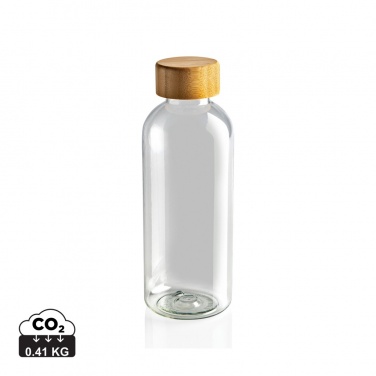 Logotrade business gift image of: RCS RPET bottle with bamboo lid