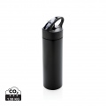 Sport bottle with straw, black