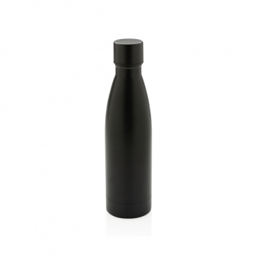 Logo trade promotional gifts image of: RCS Recycled stainless steel solid vacuum bottle