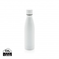 RCS Recycled stainless steel solid vacuum bottle, white