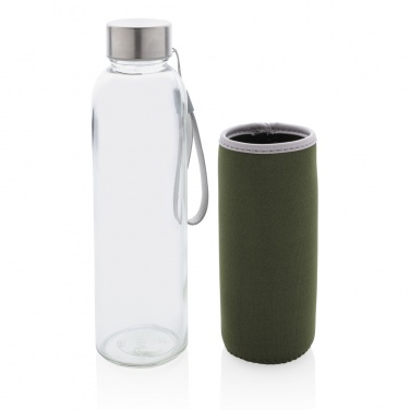 Logotrade promotional gifts photo of: Glass bottle with neoprene sleeve