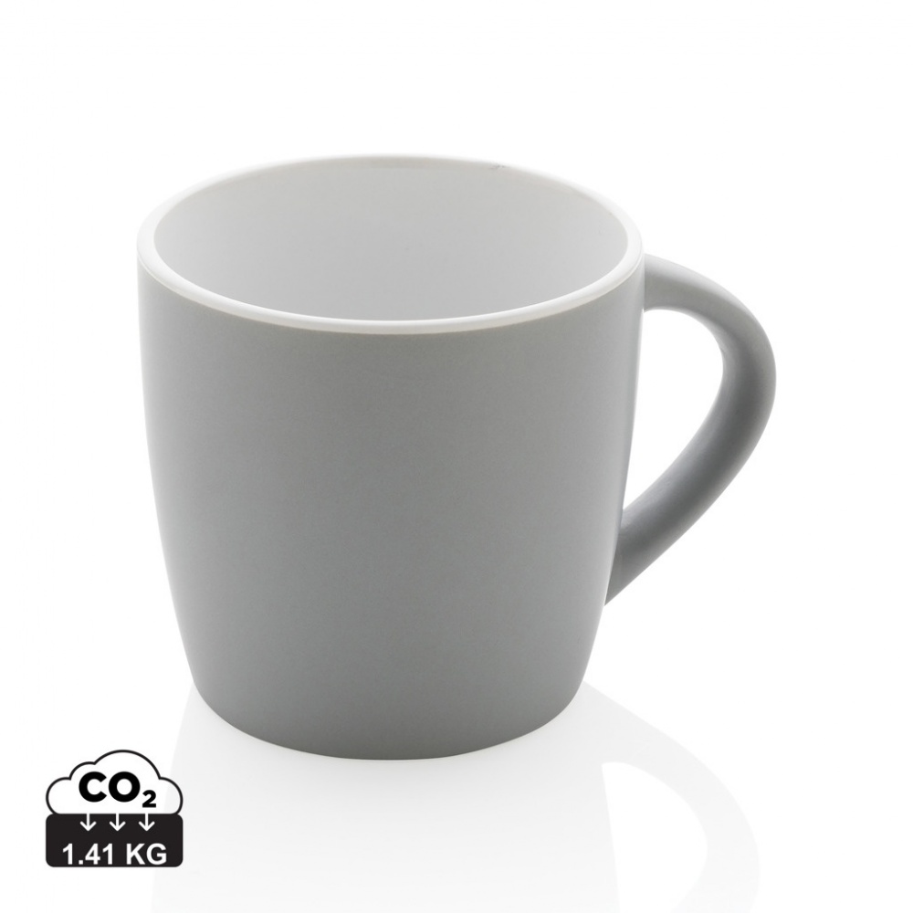 Logo trade promotional giveaway photo of: Ceramic mug with coloured inner 300ml