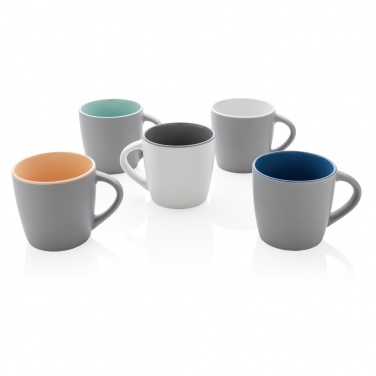 Logo trade promotional gift photo of: Ceramic mug with coloured inner 300ml