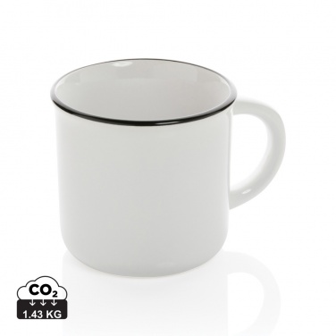 Logo trade business gift photo of: Vintage ceramic mug 280ml