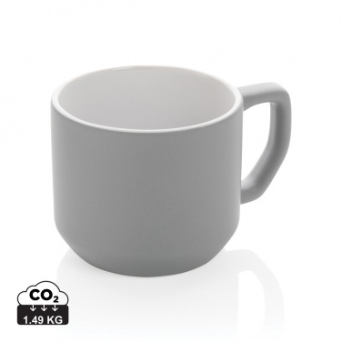 Logotrade advertising product picture of: Ceramic modern mug 350ml