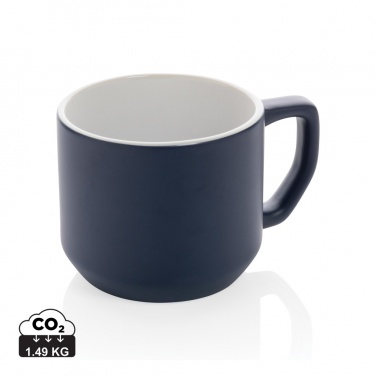 Logo trade promotional gifts picture of: Ceramic modern mug 350ml