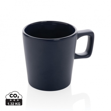 Logo trade promotional gifts picture of: Ceramic modern coffee mug 300ml