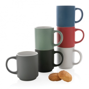 Logo trade promotional gift photo of: Ceramic stackable mug 180ml