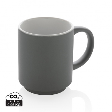 Logotrade advertising products photo of: Ceramic stackable mug 180ml