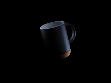 Logo trade corporate gifts picture of: Ceramic mug with cork base 280ml