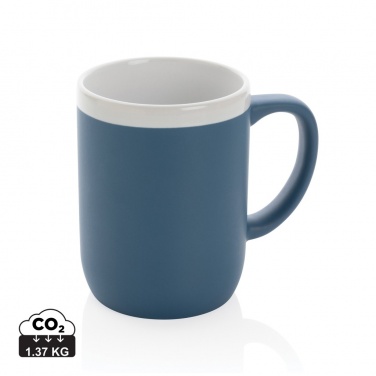 Logotrade business gift image of: Ceramic mug with white rim 300ml