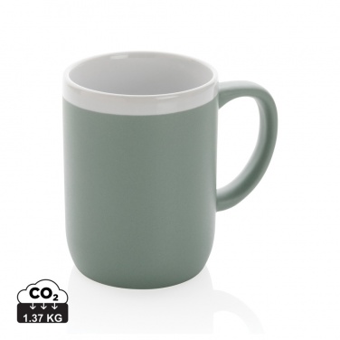 Logotrade promotional product image of: Ceramic mug with white rim 300ml