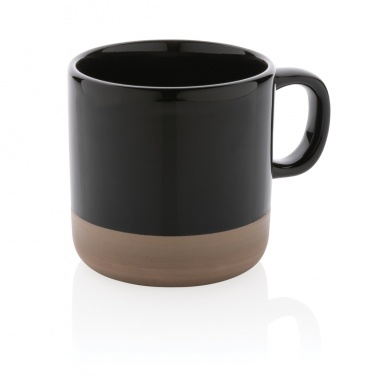 Logo trade promotional merchandise photo of: Glazed ceramic mug 360ml