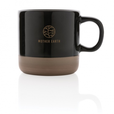 Logotrade promotional product image of: Glazed ceramic mug 360ml