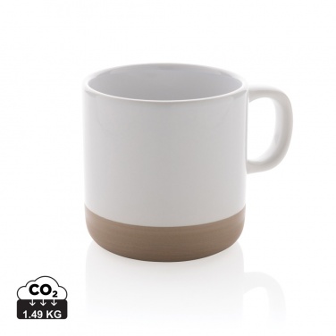 Logotrade promotional item picture of: Glazed ceramic mug 360ml