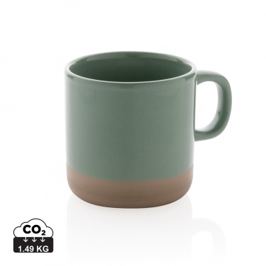 Logo trade promotional item photo of: Glazed ceramic mug 360ml