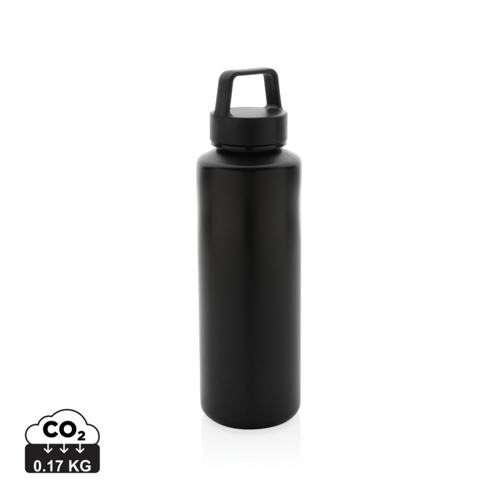 Logo trade business gift photo of: RCS certified recycled PP water bottle with handle