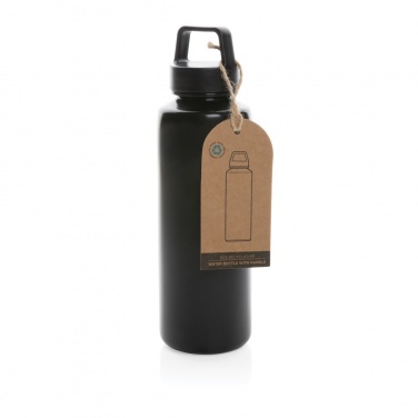 Logotrade promotional gift picture of: RCS certified recycled PP water bottle with handle