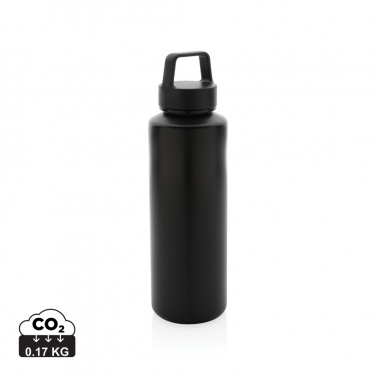 Logo trade advertising product photo of: RCS certified recycled PP water bottle with handle