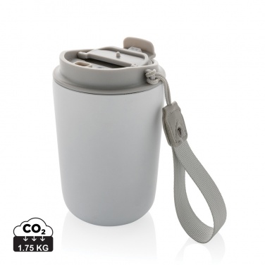 Logotrade promotional item picture of: Cuppa RCS re-steel vacuum tumbler with lanyard