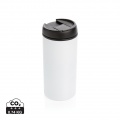 Metro RCS Recycled stainless steel tumbler, white