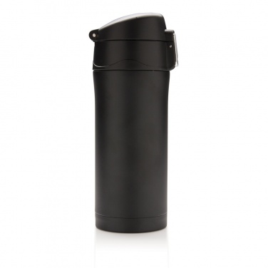 Logo trade promotional giveaway photo of: RCS Recycled stainless steel easy lock vacuum mug