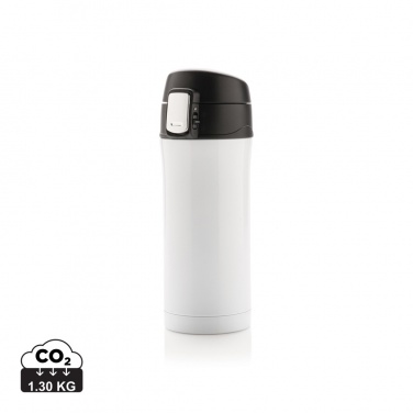 Logo trade promotional product photo of: RCS Recycled stainless steel easy lock vacuum mug