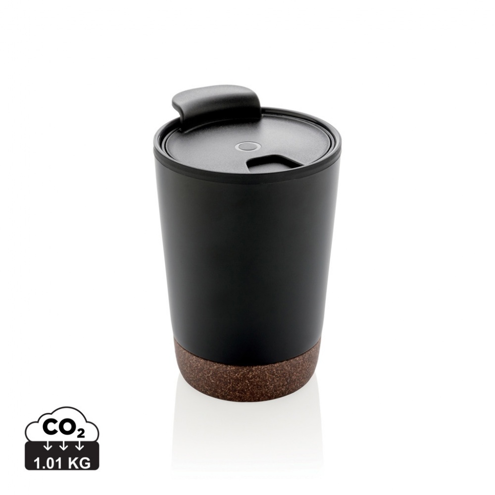 Logo trade promotional items picture of: GRS RPP stainless steel cork coffee tumbler