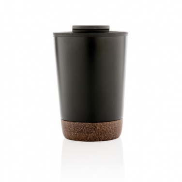 Logo trade corporate gifts picture of: GRS RPP stainless steel cork coffee tumbler