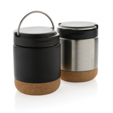 Logotrade advertising product picture of: Savory RCS certified recycled stainless steel foodflask