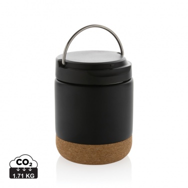 Logotrade corporate gift image of: Savory RCS certified recycled stainless steel foodflask